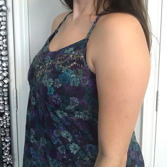 Floral halter tank - Picture 5 of 6